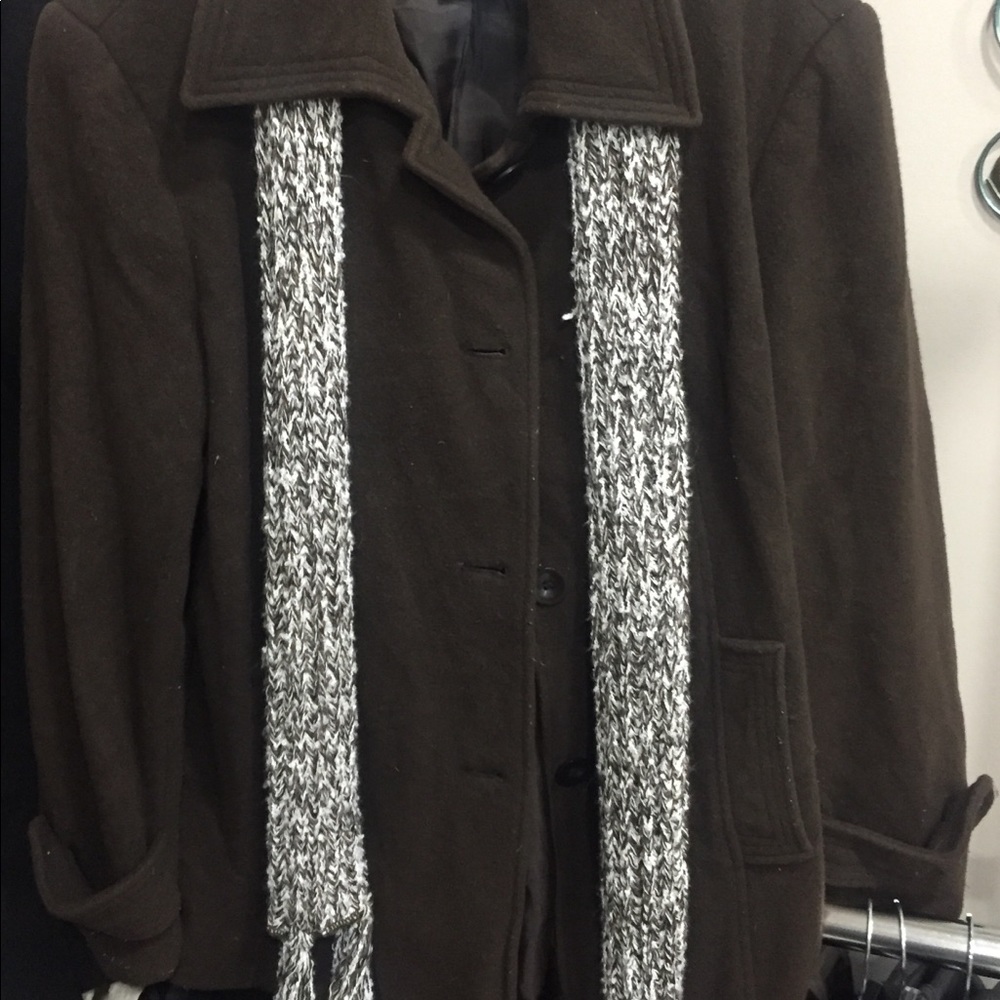 Worthington coat size XL brown